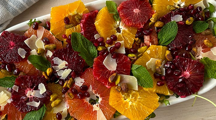 Citrus salad is loaded with beneficial nutrients